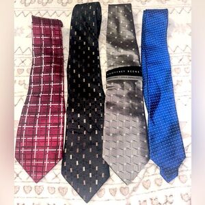 Set of 4 brand new ties